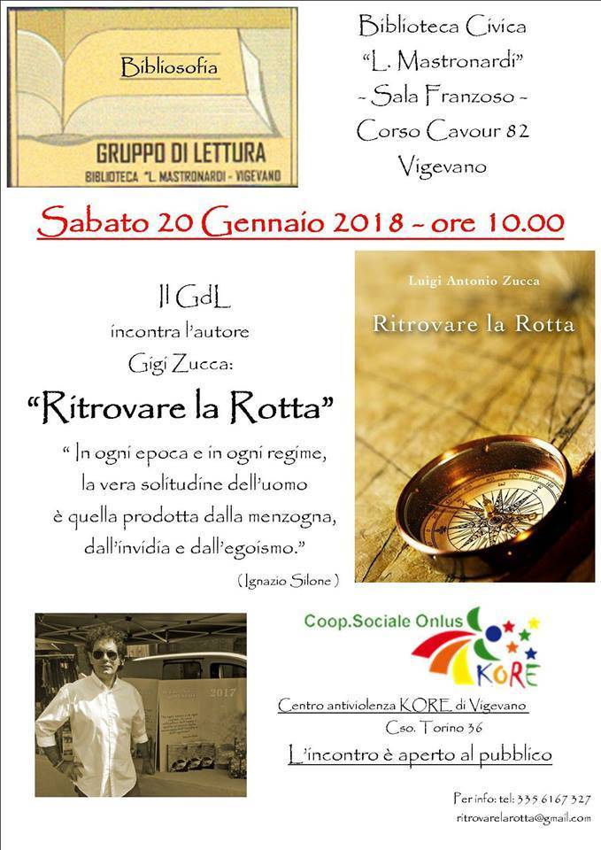 Presentazione Del Libro "Ritrovare La Rotta" | ViviVigevano